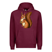 Burgundy siqurell Premium Hoodie - texasbilliewilder