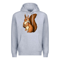 Heather Grey siqurell Premium Hoodie - texasbilliewilder