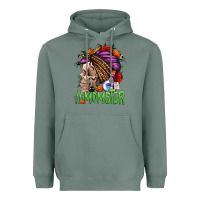 Sage momster halloween momlife Heavyweight Hoodie - Jasminsmagicworld