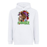 White momster halloween momlife Heavyweight Hoodie - Jasminsmagicworld