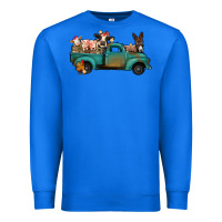 True Royal Farm Animals Truck Premium Sweatshirt - Bettercallsaul
