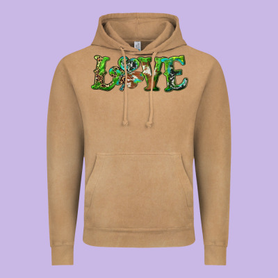 Love With Shamrock Vintage Hoodie Designed By Ranaportraitstore