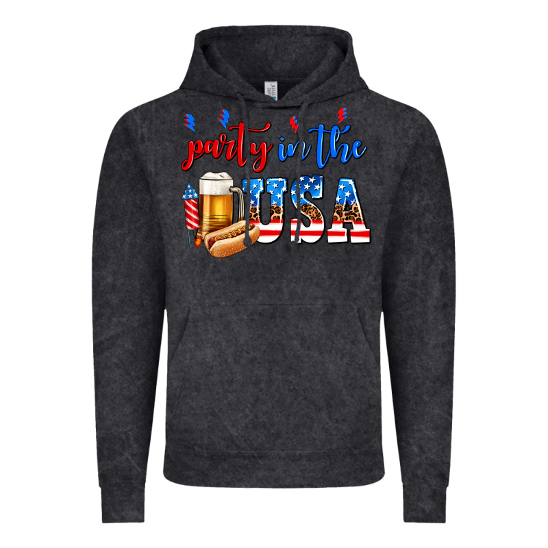 Party In The Usa Vintage Hoodie by AdoDesignShop | Teevron