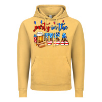 Vintage Mustard party in the usa Vintage Hoodie - AdoDesignShop
