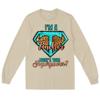 Mushroom i'm a teacher what's your superpower leopard Long Sleeve Tee - Jasminsmagicworld