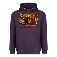 Plum merry Christmas Heavyweight Hoodie - Jasminsmagicworld