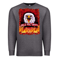 Charcoal Heather Eagle Fang Karate Premium Sweatshirt - Bettercallsaul