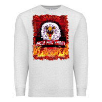 Oatmeal Heather Eagle Fang Karate Premium Sweatshirt - Bettercallsaul