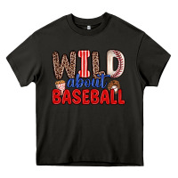 Asphalt wild about baseball Heavy Core Tee - Zillion Design Studio