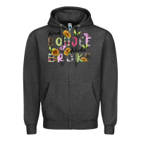Kinda Boujee Kinda Broke Zipper Hoodie | Teevron
