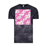 Cloud Black floral school seamless pattern Vintage Tee - BundleAndBundleShop