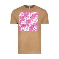 Vintage Camel floral school seamless pattern Vintage Tee - BundleAndBundleShop