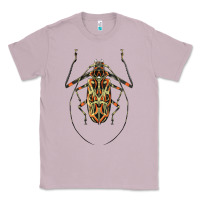 Lilac Acrocinus Beetle Illustrations Classic Tee - LillyAllenDesigns