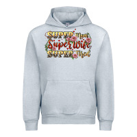 Heather Grey Super mom super wife super tired Urban Hoodie - CowGirlArtShop