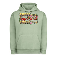 Super Mom Super Wife Super Tired Urban Hoodie | Teevron