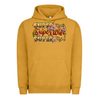 Pigment Peanut Butter Super mom super wife super tired Urban Hoodie - CowGirlArtShop