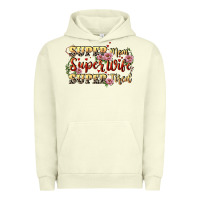Pigment Pistachio Super mom super wife super tired Urban Hoodie - CowGirlArtShop