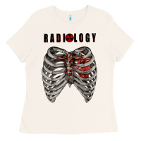 Bone Radiology Ladies Tee - RanaPortraitStore