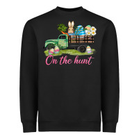 Black easter on the hunt Heavyweight Sweatshirt - AdoDesignShop