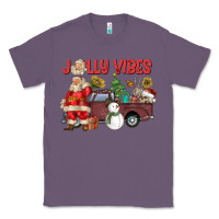 Lavender Jolly Vibes Classic Tee - CowhideDigitalArt