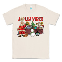 Natural Jolly Vibes Classic Tee - CowhideDigitalArt