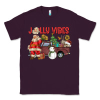 Plum Jolly Vibes Classic Tee - CowhideDigitalArt