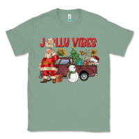 Sage Jolly Vibes Classic Tee - CowhideDigitalArt