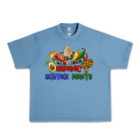Pebble Blue hispanic heritage month Urban Heavy Tee - BundleAndBundleShop