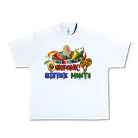 White hispanic heritage month Urban Heavy Tee - BundleAndBundleShop