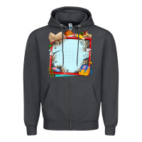 Smoke school your text here Zipper Hoodie - NancyCooperArtShop