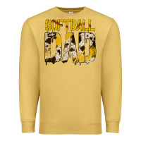 Antique Gold Softball Dad Premium Sweatshirt - Bettercallsaul