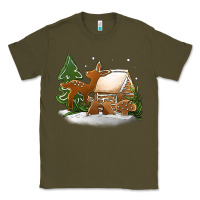 Army Green Christmas cookies Classic Tee - Jasminsmagicworld