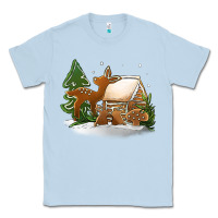 Dusty Blue Christmas cookies Classic Tee - Jasminsmagicworld