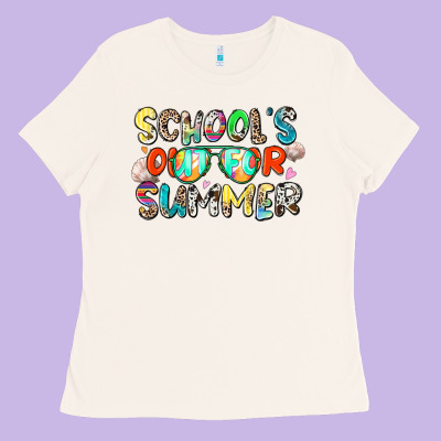 School's Out For Summer Ladies Tee Designed By Zillion Design Studio