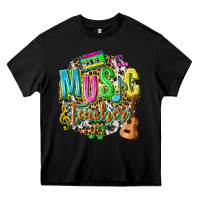 Black music teacher Heavy Core Tee - texasbilliewilder