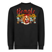 Black beagle mom Heavyweight Sweatshirt - Artiststas