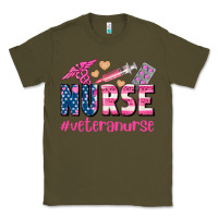 Army Green veteran nurse Classic Tee - AdoDesignShop