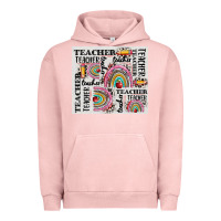 Pigment Salmon teacher tumbler Urban Hoodie - CowGirlArtShop