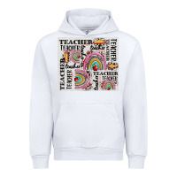 White teacher tumbler Urban Hoodie - CowGirlArtShop