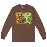 Chestnut mama cita needs a margarita Long Sleeve Tee - Jasminsmagicworld