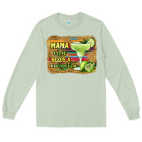 Matcha mama cita needs a margarita Long Sleeve Tee - Jasminsmagicworld