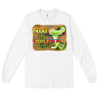 White mama cita needs a margarita Long Sleeve Tee - Jasminsmagicworld