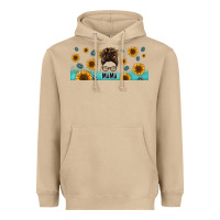 Mushroom western mama messy bun Heavyweight Hoodie - Jasminsmagicworld