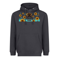 Smoke western mama messy bun Heavyweight Hoodie - Jasminsmagicworld