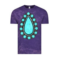 Cloud Purple gemstone Vintage Tee - JahusDesignShop