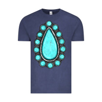 Vintage Denim gemstone Vintage Tee - JahusDesignShop