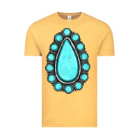 Vintage Mustard gemstone Vintage Tee - JahusDesignShop