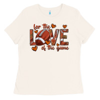 Bone for the love of the game football Ladies Tee - texasbilliewilder