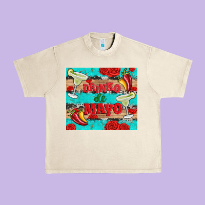 Drinko De Mayo Urban Heavy Tee Designed By Artiststas