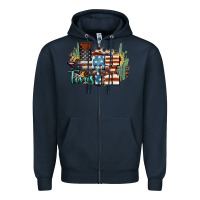 Navy tx texas Zipper Hoodie - NancyCooperArtShop